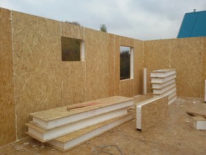 Vente directe d'usine Panneau sandwich <span class=keywords><strong>OSB</strong></span> Noyau en mousse EPS Panneau SIP pour mur de maison préfabriquée Sol Résistance au feu - Product Image 6