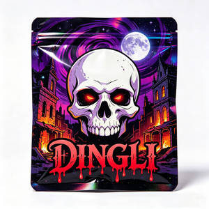Bolsa Mylar con Cierre Hermético a Prueba de Olores, Certificada 16 CFR 1700.20, Resistente a Niños, Color Negro Mate, con Logotipo Personalizado, 3.5g 7g, para Gomitas - Product Image 3