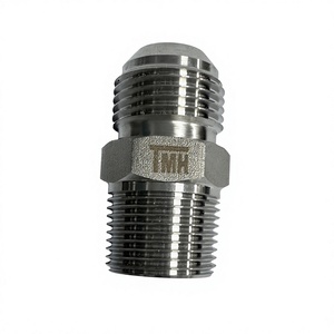 ข้อต่อเกลียวคู่แบบใหม่ TMH 1/8PT*1/4H BSPT เป็น JIC สำหรับท่อทางทะเล ใช้กับท่อเครื่องยนต์เรือยอชท์ - Product Image 3