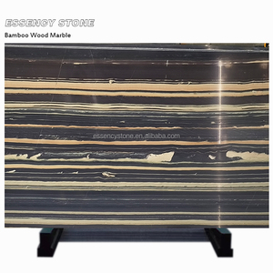 Sang trọng màu nâu đen tre Bảng điều khiển bằng đá cẩm thạch tấm hiện đại hạt gỗ vàng tĩnh mạch quartzit tấm cho sàn tường gạch bảng Tops - Product Image 1