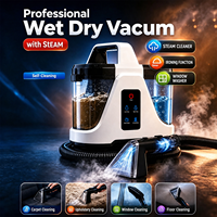 Nettoyeur Vapeur Portable Humide/Sec 2026 pour Taches, Shampouineuse et Aspirateur Domestique pour Canapé, Tapis, Tissus d'Ameublement et Voiture