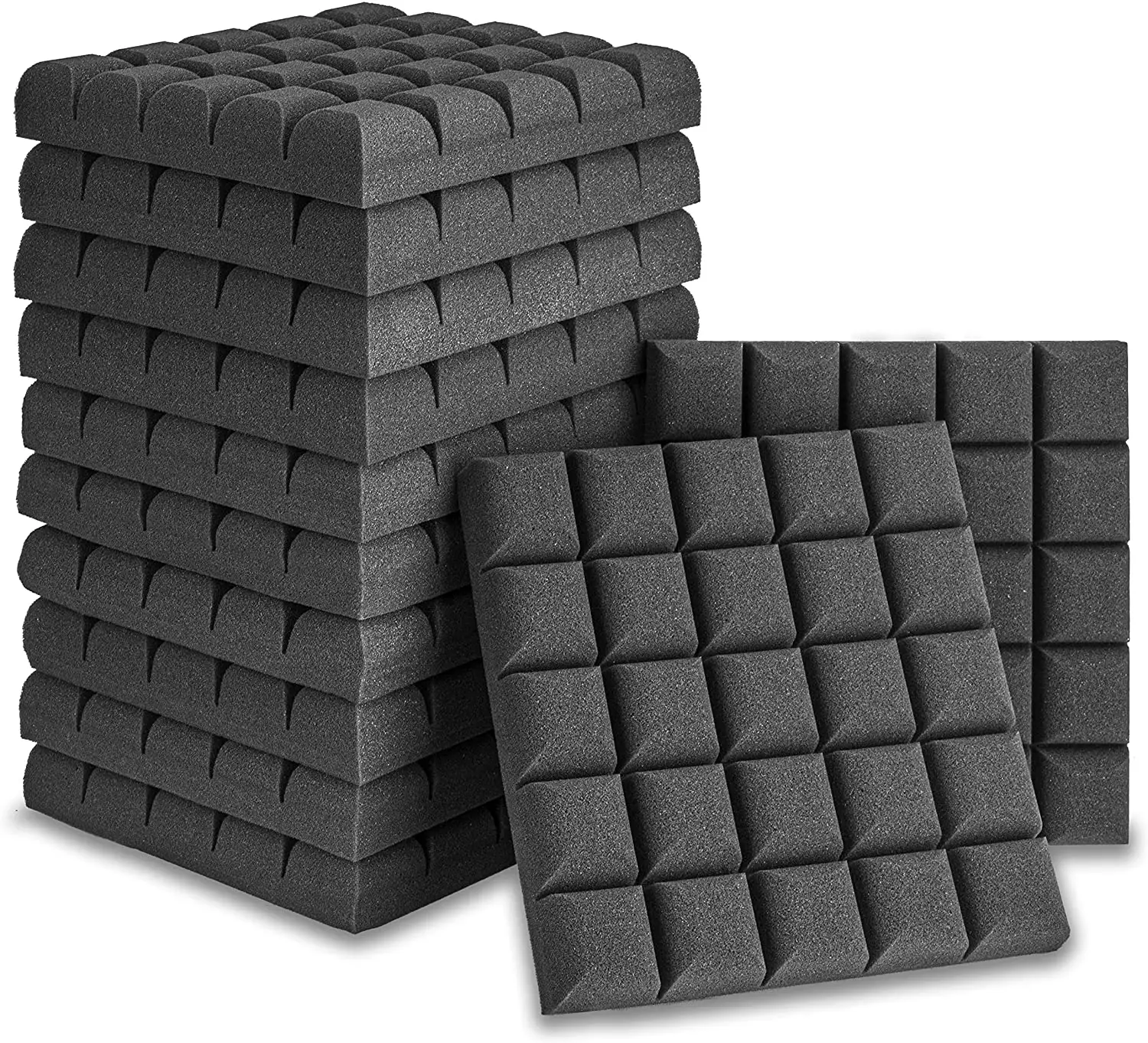 eco-friendly studio insulation high-density wall Sound proof egg crate foam acoustic wall panels