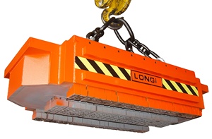 鉄骨工場における超高温スクラップスチールスラグ輸送および持ち上げ用電磁石リフター - Product Image 5