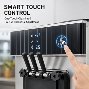 Máquina de Helados Automática de <span class=keywords><strong>3</strong></span> Sabores, Máquina Comercial para Hacer Helados Suaves para Negocios, Camión de Helados - Product Image 5