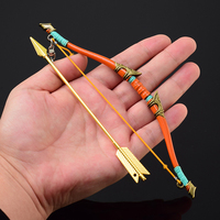 Switch Game The Legend of Zelda: Breath of the Wild Mini jouets en alliage de zinc Twilight Bow 18cm 41g