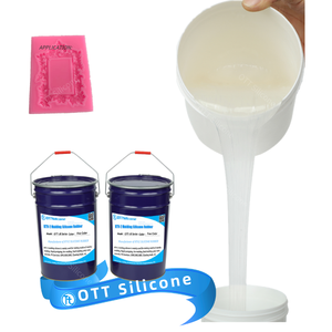 Échantillon <span class=keywords><strong>gratuit</strong></span> 1 pour 1, caoutchouc de silicone liquide à deux composants de qualité alimentaire, vulcanisé au platine, pour le moulage et la fabrication de moules, marque <span class=keywords><strong>OTT</strong></span> - Product Image 6