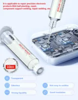 Minyak Solder Nano Bebas Timbal Aixun 10cc (bsc) up200 untuk BGA SMD CPU, Pasta Solder untuk Perbaikan Ponsel