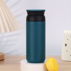 Square Souvenir Cup 350ml 500ml Vacuum Insulated <b>Thermos</b> Stainless Steel With Lid Anti-Fall Unbreakable - Product Image 5