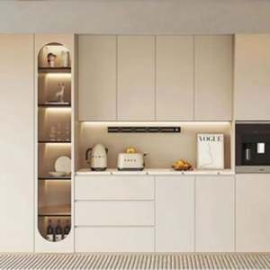 Diseño de Mueble Moderno y Minimalista para Sala de Estar, Comedor, Dormitorio y Cocina en Estilo Crema Moderno - Product Image 3