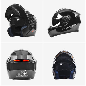 Casques de Moto Modulaires ABS Certifiés DOT Compatibles Bluetooth, Conception Relevable et Jet, pour Adultes, État Neuf - Product Image 3