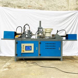 Alüminyum parçalar tüpler düzleştirme ve özel şekilli boru işleme için otomatik Servo yükleme boşaltma hidrolik yağ basın - Product Image 4