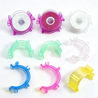 Bobines à coudre colorées 27*12*17mm, petits clips, accessoires de couture, porte-fils, outil de couture