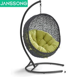 Columpio de Jardín para Niños, Dos Personas, Color Azul, Tipo Nido, para Interiores y Exteriores, con Cuerda, Venta al Por Mayor de Fábrica - Product Image 6