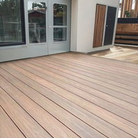 Haute Qualité Antidérapant Étanche WPC Planche Extérieure Bois Plastique Composite Extérieur Terrasse Plancher