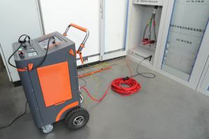 Tiêu chuẩn Châu Âu di động tay Xe tải với không dây từ xa truyền dữ liệu 220V Cáp lỗi <span class=keywords><strong>Tester</strong></span> - Product Image 2