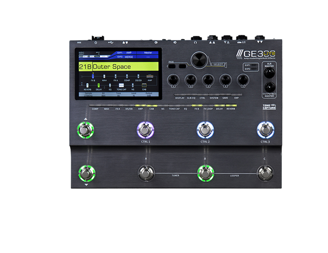 Factory MOOER GE300 Lite Guitar Effects Pedal Multi FX Processor with 108 Preamp Models