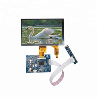 Raspberry Pi 3 için 7 İnç TFT LCD Ekran Modülü Kapasitif Dokunmatik Ekran (800x480 Çözünürlük) USB Kontrol Cihazı LED Arka Aydınlatma 350