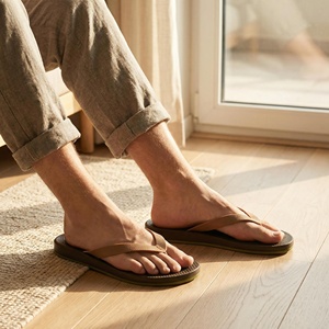 Chanclas de PVC para Hombre, Transpirables, Impermeables, Antideslizantes, Punta Abierta, Suela Suave, Ligeras, para Interiores/Exteriores, para Todas las Estaciones - Product Image 3