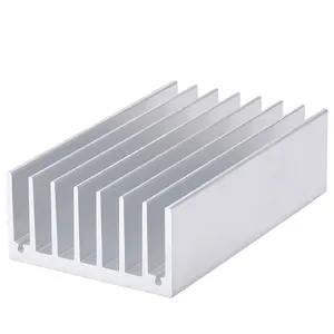 Disipador de calor Perfil de aluminio ultrafino ancho 60 tira disipador de calor de aluminio La longitud del radiador de refrigeración de alta calidad se puede personalizar