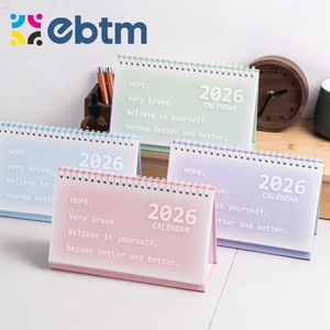 Bảng lịch biểu tượng tùy chỉnh và kích cỡ in đôi cuộn dây văn phòng hàng tháng bàn <span class=keywords><strong>Advent</strong></span> không thấm nước lịch bán buôn - Product Image 1