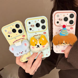 เคสโทรศัพท์ iPhone 17 Pro Max ลายการ์ตูน 3 มิติ น่ารักสำหรับสาวๆ - เคสกันกระแทกสำหรับ Apple 16/15 - Product Image 6