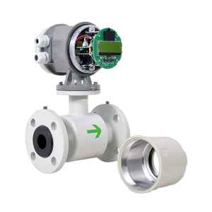 WEIZIDOM fabricación transductor de flujo electromagnético 4-20mA precio actual medidor de flujo electromagnético para sistema de agua - Product Image 1