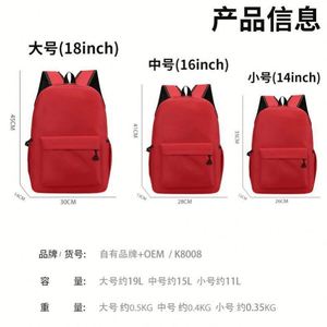 Factory OEM ODM Custom Logo Anti-Theft <b>Waterproof</b> Polyester School <b>Backpacks</b> Secondary Students Cartoon Print 36-55L Unisex - Product Image 4