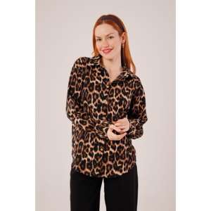 Blusas y Camisas Holgadas con Estampado de Leopardo para Mujer al por Mayor - Product Image 4