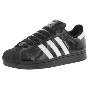 Adidas Superstar II Leather Unisex <b>Shoes</b> Core Black Footwear White Basketball <b>Style</b> - Product Image 1