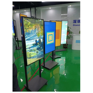 Hot bán 55inch <span class=keywords><strong>LCD</strong></span> cửa sổ hiển thị quảng cáo phương tiện truyền thông <span class=keywords><strong>LCD</strong></span> <span class=keywords><strong>Player</strong></span> không dây màn hình quảng cáo trong nhà cửa hàng kỹ thuật số biển - Product Image 2