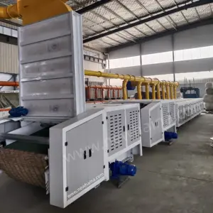 Spinning mill waste recycling machine