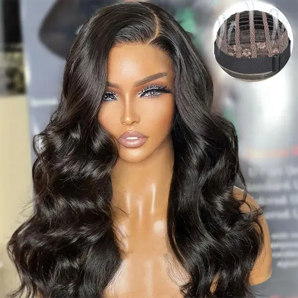 New Design for Summer 6x4.5 Lace Front Wig Body Wave Breathable Wig Cap HD Transparent Lace Human Hair Air Wig