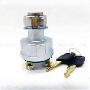 Ensemble de remplacement de commutateur de contact pour excavatrice 9G7641, interrupteur de démarrage pour engins lourds avec 2 clés pour la construction - Product Image 4