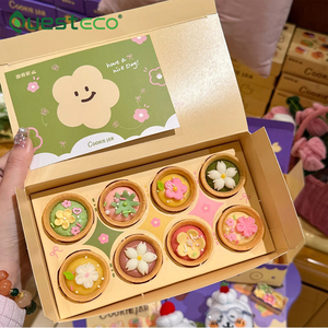 Caja de Papel para Envasado de Alimentos Personalizada con Logotipo Impreso, Caja de Embalaje para Galletas, Dulces y Chocolate al por Mayor - Product Image 1