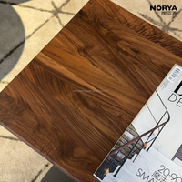 Table basse réglable en bois de noyer NORYA, table d'appoint pour canapé, pour salon, meubles en noyer
