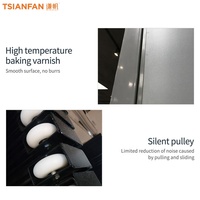 Présentoir coulissant modulaire multi-niveaux pour échantillons de carreaux, facilement accessible, pour dalles de quartz et marbre