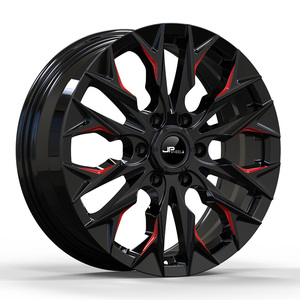 <span class=keywords><strong>Jantes</strong></span> en alliage forgées JPwheels Factory pour tout-terrain, 17x8 <span class=keywords><strong>pouces</strong></span>, à déport profond, 6x139.7, en aluminium T6061-T6 # JR1115 - Product Image 1