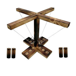 <span class=keywords><strong>Juego</strong></span> de mesa de 4 jugadores para adultos, <span class=keywords><strong>juego</strong></span> de lanzamiento de anillo de madera personalizado, Hookey Clash String <span class=keywords><strong>Ringo</strong></span>, divertidos juegos de gancho de batalla al aire libre para bares - Product Image 1