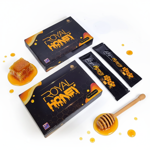 Sirop de Miel Royal 20g, Gelée Royale, Complément Énergétique pour Hommes, Boîte Personnalisée avec Logo - Product Image 1