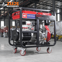 Générateur diesel ZUJI CF10500T 8,5 kW à double tension, démarrage électrique, 230V/400V, moteur en cuivre pur, haute productivité, industriel