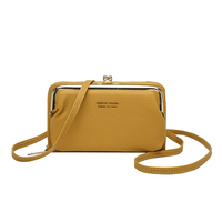 Penjualan laris dompet wanita rangka tas bahu kecil Clutch harga grosir dompet wanita mewah dompet wanita