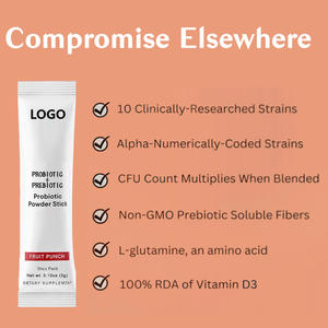 ओएम ओडम कस्टम 3 ग्राम उच्च प्रतिशत प्रोबायोटिक्स पाउडर स्टिक पूरक जीएमपी प्रमाणित पोषण पूरक - Product Image 5