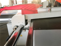 RENSOLIN Machine de scie à panneaux coulissants CNC à usage intensif Style horizontal pour le travail du bois Scie à table coulissante