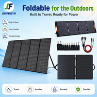 Panneau solaire monocristallin pliable JFT SL-400W 400W 18V haute puissance 34-42V noir pour maison, camping-car et systèmes hors réseau