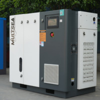 Compresor de Aire de Tornillo de Imán Permanente ZGM 110-220kW IP55 con Ventilador Axial, 380V Trifásico, Máquina de Aire Industrial de Servicio Pesado