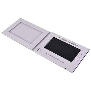 7 pulgadas de pantalla Hd publicidad Lcd folleto tarjeta de vídeo de libro con 2G de memoria para personalizar el producto - Product Image 2