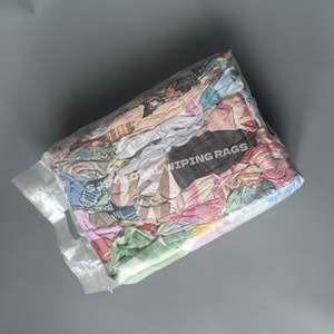 Trapos de Limpieza de Algodón Reciclado de Colores Mezclados, 40*60cm, 10KG - Product Image 1