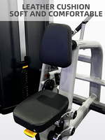 Machine de musculation à usage commercial, équipement de fitness à charge par poulie, machine à ramer assise pour salle de sport