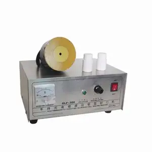 Mesin penyegel induksi panas GLF-300 kualitas tinggi portabel kaca magnetik madu jay