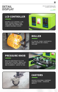 Presse à chaud <span class=keywords><strong>Microtec</strong></span> à double plaque chauffante avec cordon - Product Image 3